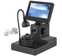 Microscopio digitale per incisione con schermo LCD da 4,3", ingrandimento 50-1500X e luce LED per identificazione del codice della vita, perfetto per l'ispezione delle pietre preziose