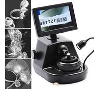 Microscopio digitale per l'identificazione di gioielli, schermo LCD da 4,3 pollici, visualizzatore di iscrizioni a diamante, fotocamera per analisi dettagliate e visualizzazione della cintura
