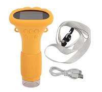 Microscopio digitale portatile 1000X per bambini con schermo a colori IPS da 2,0 pollici e 8 luci LED ideale per esperimenti di scienza domestica e apprendimento in classe. (Yellow)