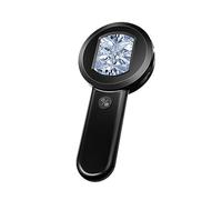 Microscopio digitale portatile con schermo LCD da 2 pollici Fotocamera Pixel da 100 W Illuminazione a led (bianco/UV) Impugnatura facile da usare Batteria da 1.5h - per ispezione industriale di