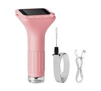 Microscopio digitale portatile | Giocattolo scientifico 1000X - Lente d'ingrandimento tascabile per esterni, per giovani apprendisti ed esploratori attività educative in famiglia e vacanze, Rosa, Se