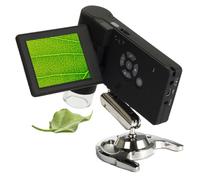 Microscopio digitale portatile LCD da 3 pollici 500X 5 Mega Pixel con 8 LED (DMS