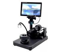 Microscopio digitale portatile, microscopio elettronico con visore a cintura diamantata e luce di riempimento a LED, for la visualizzazione di gioielli microscopi