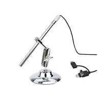 Microscopio digitale portatile USB Ingrandimento IP67 impermeabile fotocamera con 8 luci LED integrate Sensore CMOS avanzato ingrandimento 10X 200X per smartphone Android PC computer portatili