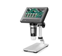 Microscopio digitale USB 1600X 2MP 8 LED Lente d'ingrandimento digitale portatile portatile regolabile Endoscopio elettronico con ingrandimento HD(D10.9x1.5mm)