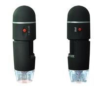 Microscopio Digitale USB 2 Milioni Nero Plastica 25x 600x LED | Cavo USB Incluso, Regolazione Manuale, per Restauro e Identificazione di Jade, Otto Luci Integrate