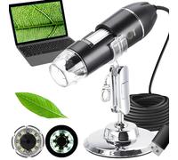 Microscopio digitale USB 50x1600x ingrandimento 8 LED endoscopio mini videocamera per Windows XP/Vista, Windows 7, 8, 8.1, 10, Mac OS PC 23762