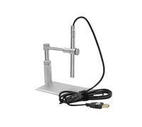Microscopio Digitale USB da 2 MP 500X 8 LED Supporto per Fotocamera Microscopia Sensore CMOS 2 Megapixel Regolazione Della Sorgente Luminosa Ruota di