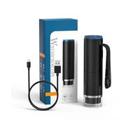 Microscopio digitale wireless ingrandimento 50X-1000X telecamera endoscopica Wi-Fi microscopio portatile for ispezione PC(Black)