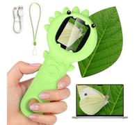 Microscopio e fotocamera 2 in 1 per bambini, microscopio digitale tascabile 500x, microscopio autofocus da 2 megapixel per telefono cellulare, due fotocamere, fotocamera portatile per bambini