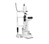 Microscopio Elettronico, Oftalmologia Digitale Lampada A Fessura Optometria Scope Con Illuminazione A Led Biscopio Ottico