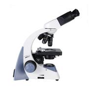 Microscopio for adulti Microscopio composto binoculare con illuminazione a LED, for l'insegnamento delle scienze in laboratorio scolastico