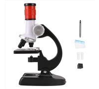 Microscopio giocattolo per bambini, puzzle per esperimenti scientifici da 1200 volte per studenti, set di scienze e istruzione