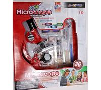 Microscopio Giocattolo Set 36 Pezzi Gioco Educativo e Didattico per Ragazzi ODG