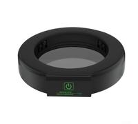 Microscopio LED per luce ad anello con sorgente di illuminazione ausiliaria con controllo touch, design ultra sottile da 18 mm e specchio in vetro anti-appannamento per una visione chiara e resistente