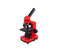 Levenhuk Rainbow 2L Orange Home Lab Kit STEM per Bambini con Microscopio Biologico Portatile 400x, Guida Agli Esperimenti Illustrata a Colori, Campioni Preparati e Strumenti Scientifici (IT)