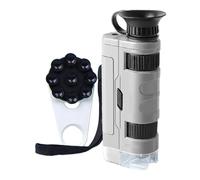 Microscopio Manuale - Ingrandimento 100X - Microscopio Portatile - Ingrandimento 100X Apprendimento Scienza Natura Progetti Classe Regalo Compleanno Natale