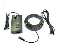 Microscopio Microscopi stereo trinoculari con luce anulare da 72 mm Sorgente luminosa Lampada ad anello regolabile con 72 lampadine a LED