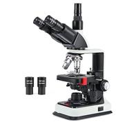Microscopio, Microscopio biologico trinoculare a campo chiaro 40X-2500X con microscopio da laboratorio a LED
