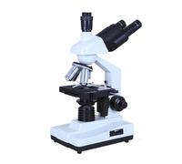 microscopio Microscopio trinoculare composto, microscopio professionale con tavolino meccanico a 2 strati, for laboratorio scolastico digitale