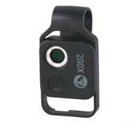 Microscopio mobile portatile 200X per il cellulare portatile leggero di | per USB C ricaricabile, 120 mAh per batteria, 2 - 4 ore di autonomia, uso wireless portatile, nessuna app necessaria (nero)
