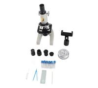 Microscopio Ottico, 64X-2400X Microscopio per Bambini Ad Alto Ingrandimento a Tubo Singolo Senza Batteria per Esperimenti Scientifici delle Scuole Medie e delle Scuole Elementari