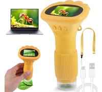 Microscopio per bambini, 2.0 "IPS Screen 200-1000X Handheld Microscopio Camera