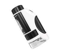Microscopio per bambini - 3,8 pollici | Strumento ottico ABS - LED 50-300X Sveglia scientifica portatile per studenti Esplorazione all'aperto Dispositivo di apprendimento della biologia educativa