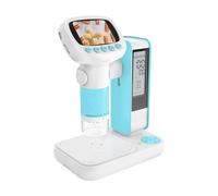 Microscopio per bambini con ingrandimento 1000x, display a colori da 5,1 cm, impugnatura ergonomica per foto e video