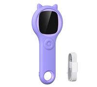Microscopio per bambini con schermo da 2,0 pollici 500x, microscopio per bambini, con impugnatura ergonomica, lente d'ingrandimento educativa per esperimenti prescolari, biologia, scienze all'aperto