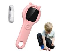 Microscopio per bambini con schermo da 5 cm 500x | Microscopio per bambini piccoli - Lente d'ingrandimento educativa con manico ergonomico per esperimenti scientifici e natura