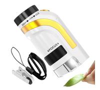 Microscopio Per Bambini Digiscopio 50x-300x Con Luce LED