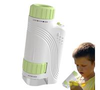 Microscopio per Bambini,Giocattolo Scientifico a 60-120X Ingrandimenti | con Luce LED per Giovani Scienziati | per Ragazze Ragazzi Studio in Classe Osservazione all'Aperto