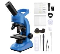 Microscopio per bambini - Kit di scienza prescolare, microscopio digitale portatile | Microscopio per principianti scienze educative Toy 40x-16000x, progetti STEM a luce LED per bambini