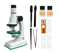 Microscopio per bambini, lente d'ingrandimento per piante, lente d'ingrandimento 200X-1200X con luce LED, per bambini curiosi, ragazzi, ragazze, scienziati in, appassionati di scienza, studenti