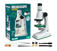 Microscopio per bambini - Microscopes Childs Students | Microscopio infantile monoculare composto 200x-1200x | accessoris operativi per micros ambito educativo | Educazione a domicilio di labo