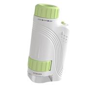 Microscopio per giocattolo di osservazione tascabile 60-120X - con illuminazione a LED e facile trasporto - per ragazze ragazzi adolescenti studio scolastico attività all'aperto osservazione in classe