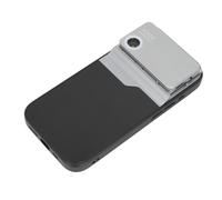 Microscopio per telefono 400X per iPhone 15 Pro, lega di alluminio, luce LED
