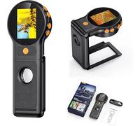 Microscopio pieghevole digitale portatile 500X Lente con messa a fuoco automatica da 2 MP con microscopio per saldatura a 8 LED per la riparazione di cellulari e lavori di gioielli