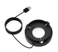 Microscopio polarizzatore leggero compatto con 72 lampadine LED ad alta luminosità alimentato tramite USB per varie applicazioni luce regolabile