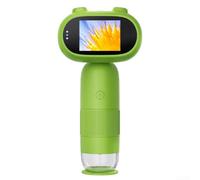 Microscopio portatile 4K supporto con display IPS - Wireless per fotocamera digitale ingrandimento per riparazione elettronica gadget scientifico luminosità regolabile 20 cm