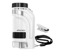 Microscopio portatile - 50x-300x Kit compatto per scienze 'educazione Digiscope tascabile Ragazzi Ragazze Bambini Natale Capodanno Professionale Robusto Utensile Pezzo Macchina Kit Scatola