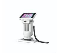 Microscopio portatile da 12 MP con video HD 1080p e 8 luci LED per analisi dettagliata di oggetti in miniatura (H013 bianco)