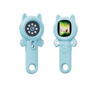 Microscopio portatile interattivo per bambini Scienza 500X STEM Strumento di apprendimento con luce a LED per esplorazione domestica in aula microscopio prescolare con luce a LED