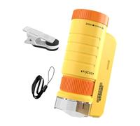Microscopio Portatile Luce LED Regolabile, 1 Pezzo, Strumento Di | Natura, Strumento Scienziato Per Studenti, Educativo, Per L'Educazione Mini Laboratori Per Ragazzi E Ragazze