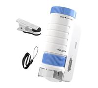 Microscopio Portatile Luce LED Regolabile, 1 Pezzo, Strumento Di | Natura, Strumento Scienziato Per Studenti, Educativo, Per L'Educazione Mini Laboratori Per Ragazzi E Ragazze