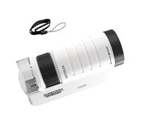Microscopio Portatile Luce LED Regolabile, 1 Pezzo, Strumento Di | Natura, Strumento Scienziato Per Studenti, Educativo, Per L'Educazione Mini Laboratori Per Ragazzi E Ragazze