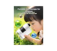 Microscopio Portatile Multifunzione con Ingrandimento 60X e Luce LED per La Valutazione di Gioielli e La Ricerca Scientifica