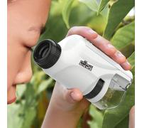 Microscopio portatile palmare - Strumento di esplorazione e osservazione scientifica. Adatto per l'osservazione della natura all'aperto, materie di educazione scientifica ed esplorare il mondo microsc