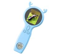 Microscopio Portatile Per Bambini | 50X Ingranditore Digitale HD Portatile - Lente Doppia Multifunzionale Lente Di Ingrandimento, Supporta Scatto Foto E Registrazione Video - per l'Educazione STEM e l